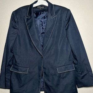 Navy Blue Blazer by Kasper and Co. size 14